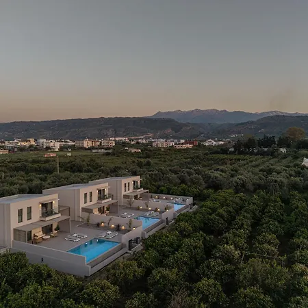 Villa Hesperian Luxury With Private Heated Pools Chania (Crete)