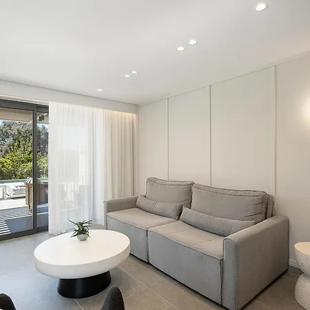 Hesperian Luxury With Private Heated Pools La Canea