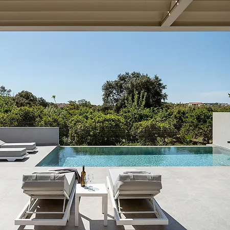 Hesperian Luxury With Private Heated Pools Villa La Canea